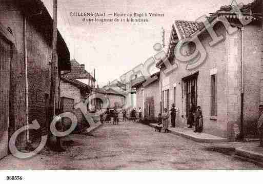 Ville de FEILLENS, carte postale ancienne