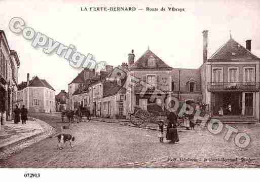 Ville de FERTEBERNARD(LA), carte postale ancienne