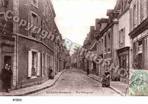 Ville de FERTEBERNARD(LA), carte postale ancienne