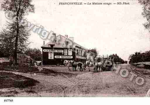 Ville de FRANCONVILLE, carte postale ancienne