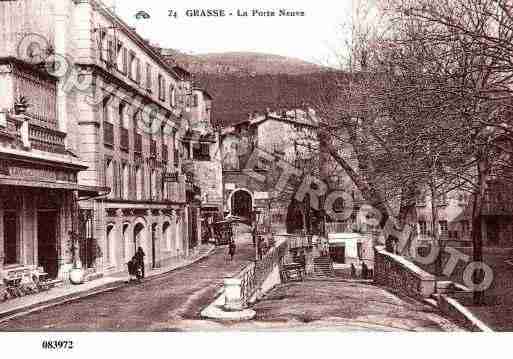 Ville de GRASSE, carte postale ancienne