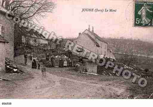 Ville de JOUHE, carte postale ancienne