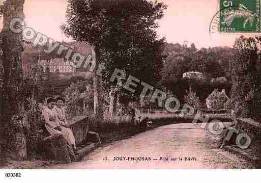 Ville de JOUYENJOSAS, carte postale ancienne