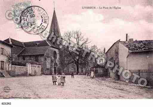 Ville de LIVERDUN, carte postale ancienne