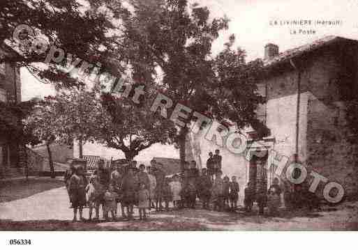 Ville de LIVINIERE(LA), carte postale ancienne