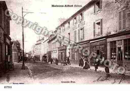 Ville de MAISONSALFORT, carte postale ancienne