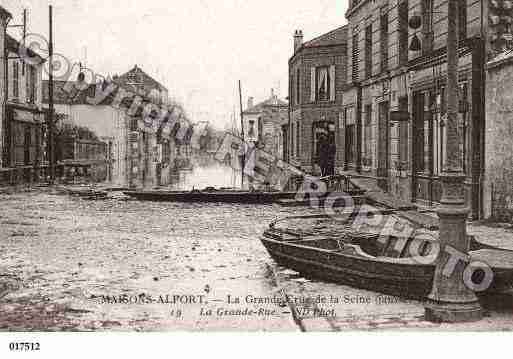 Ville de MAISONSALFORT, carte postale ancienne