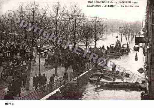 Ville de MAISONSALFORT, carte postale ancienne