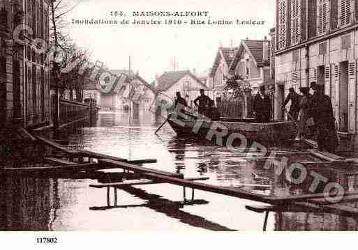 Ville de MAISONSALFORT, carte postale ancienne