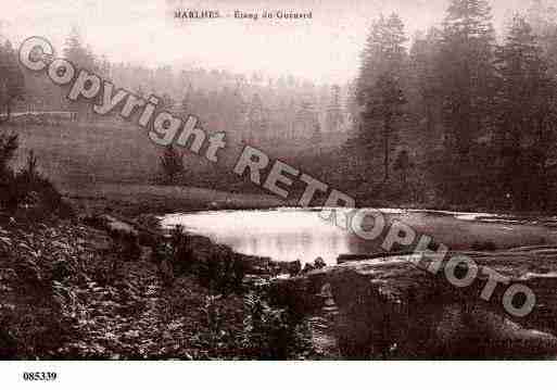 Ville de MARLHES, carte postale ancienne