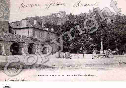 Ville de NANT, carte postale ancienne