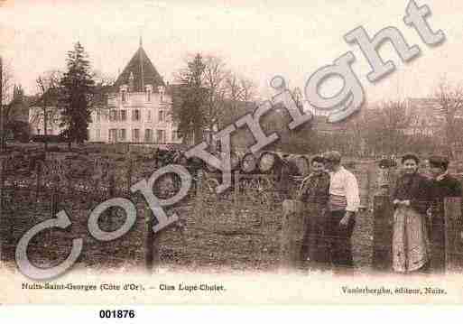 Ville de NUITSSAINTGEORGES, carte postale ancienne