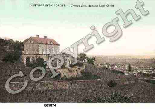 Ville de NUITSSAINTGEORGES, carte postale ancienne