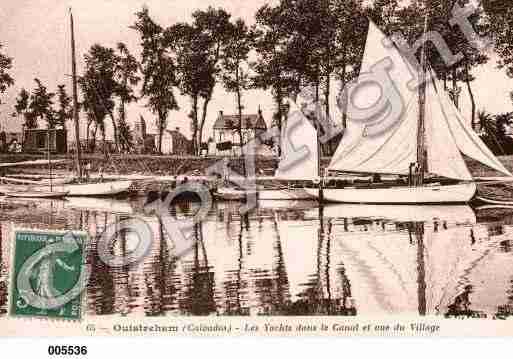 Ville de OUISTREHAM, carte postale ancienne