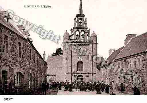 Ville de PLEUBIAN, carte postale ancienne