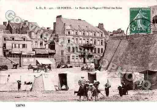 Ville de PORTEL(LE), carte postale ancienne