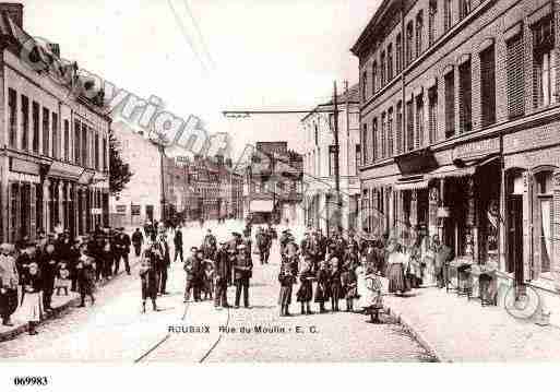 Ville de ROUBAIX, carte postale ancienne