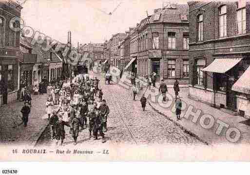 Ville de ROUBAIX, carte postale ancienne