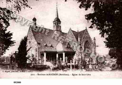 Ville de SAINTLERY, carte postale ancienne