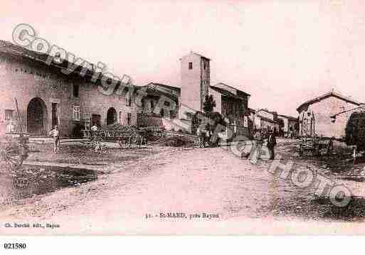 Ville de SAINTMARD, carte postale ancienne