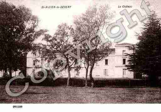 Ville de SAINTNIZIERLEDESERT, carte postale ancienne