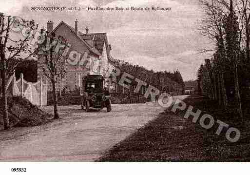 Ville de SENONCHES, carte postale ancienne