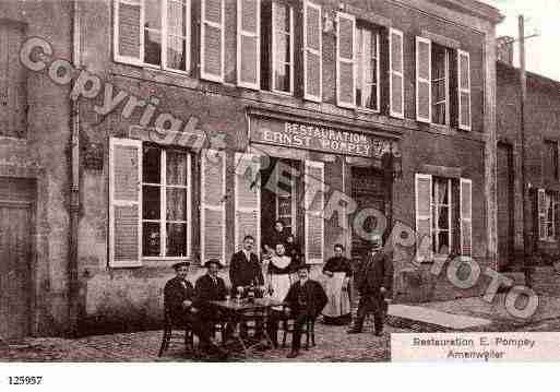 Ville de AMANVILLERS, carte postale ancienne