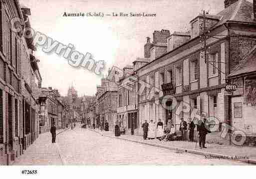 Ville de AUMALE, carte postale ancienne