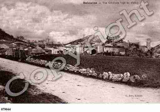 Ville de BELCAIRE, carte postale ancienne