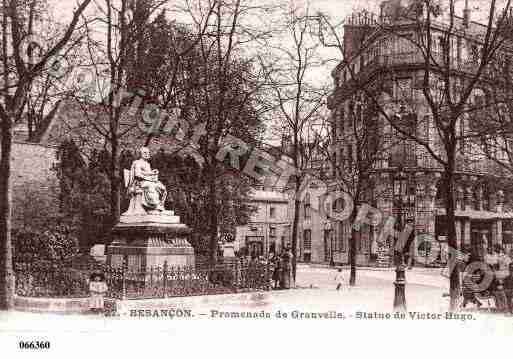 Ville de BESANCON, carte postale ancienne