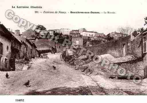 Ville de BOUXIERESAUXDAMES, carte postale ancienne