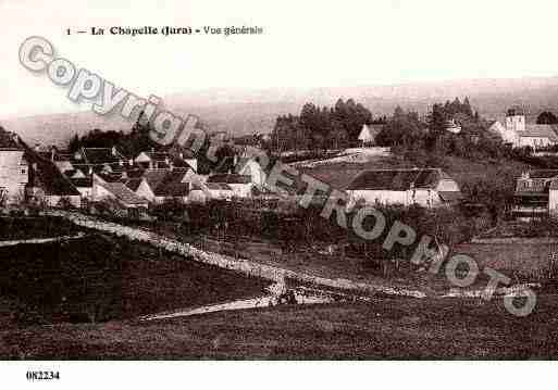 Ville de CHAPELLESURFURIEUSE, carte postale ancienne