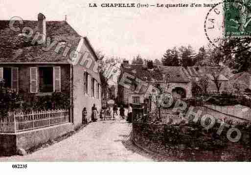 Ville de CHAPELLESURFURIEUSE, carte postale ancienne