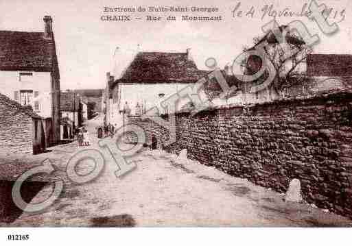 Ville de CHAUX, carte postale ancienne