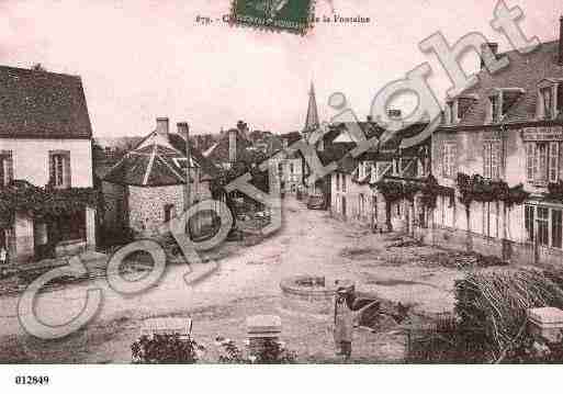 Ville de CHENIERS, carte postale ancienne