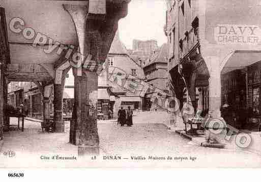 Ville de DINAN, carte postale ancienne