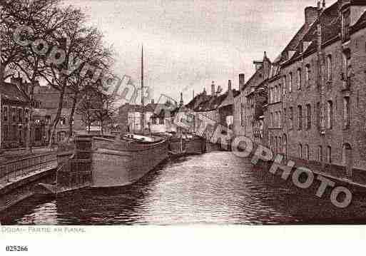 Ville de DOUAI, carte postale ancienne