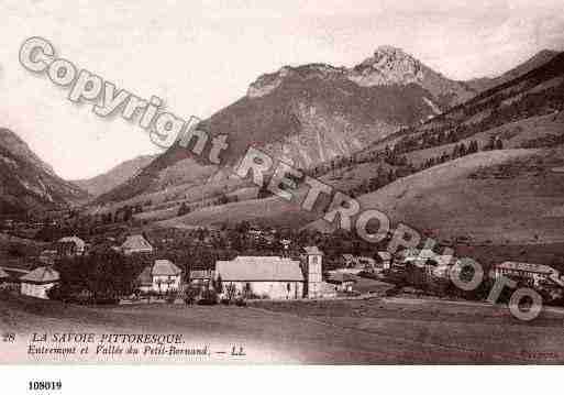 Ville de ENTREMONT, carte postale ancienne