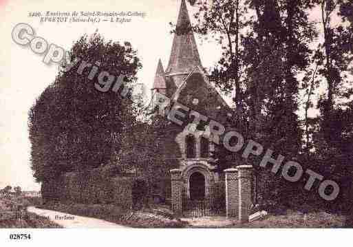 Ville de EPRETOT, carte postale ancienne