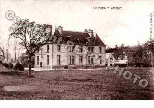 Ville de LOCTUDY, carte postale ancienne