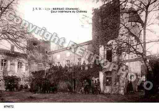 Ville de NERSAC, carte postale ancienne