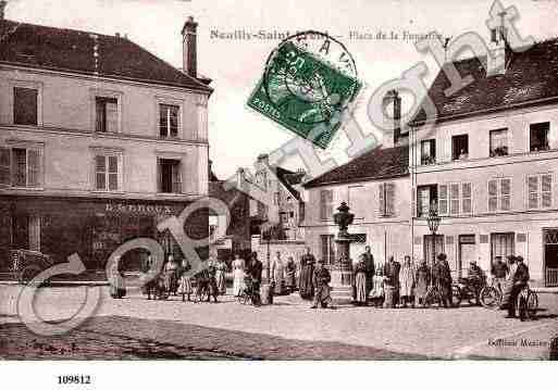 Ville de NEUILLYSAINTFRONT, carte postale ancienne