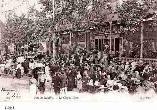 Ville de NEUILLYSURSEINE, carte postale ancienne