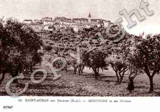 Ville de SAINTAUBAN, carte postale ancienne