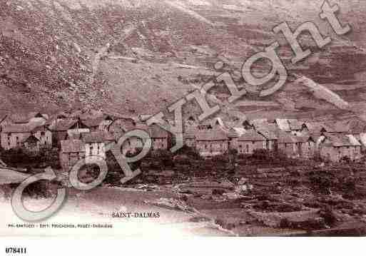 Ville de SAINTDALMASLESELVAGE, carte postale ancienne