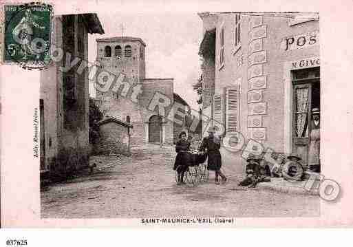 Ville de SAINTMAURICEL'EXIL, carte postale ancienne