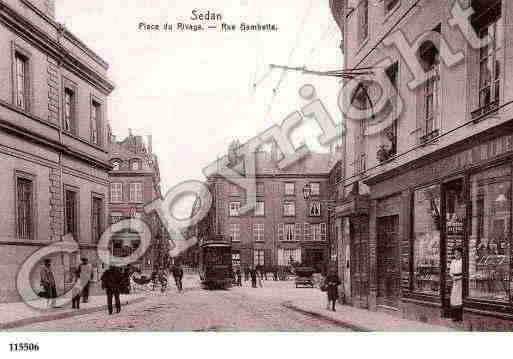 Ville de SEDAN, carte postale ancienne