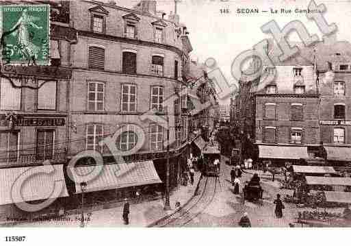 Ville de SEDAN, carte postale ancienne