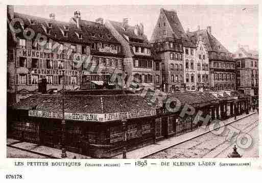 Ville de STRASBOURG, carte postale ancienne