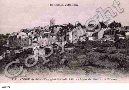 Ville de VENCE, carte postale ancienne